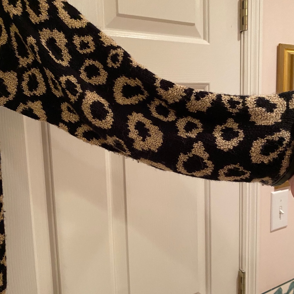 Ruby Road Patterned Black 3x Cardigan - image 4